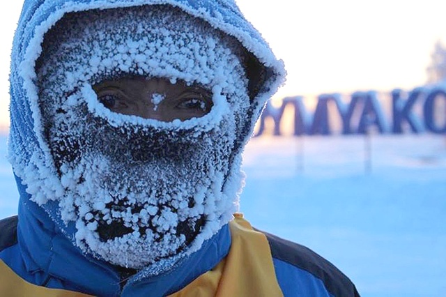 全球最冷马拉松,西伯利亚极寒地区,零下52度