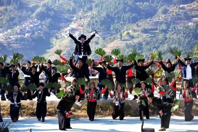 元江哈尼人又过节啦梯田人家库扎扎不醉不归