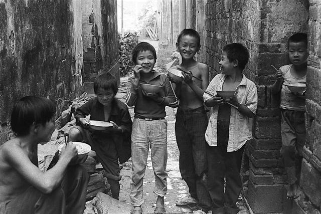 九十年代江西上饶,乡村古镇生活