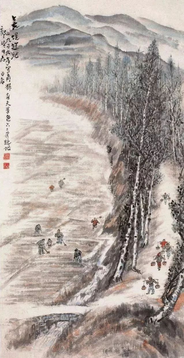 2,赵望云(1906-1977),长安画派奠基人,现代著名国画家.河北束鹿人.
