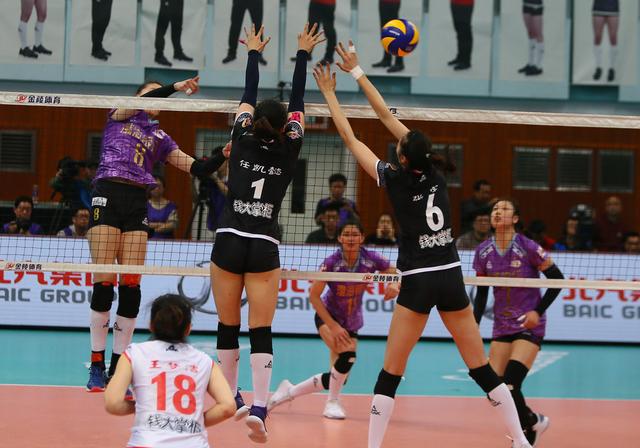 2019女排超级联赛总决赛第二场北汽女排3:1天