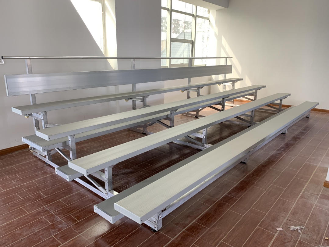 名川简易铝合金看台—中小型体育场地看台解决方案