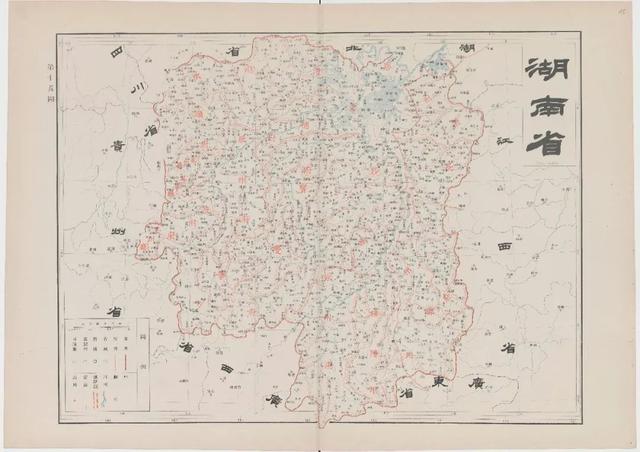 老地图：以前的中国是一片大大的海棠叶