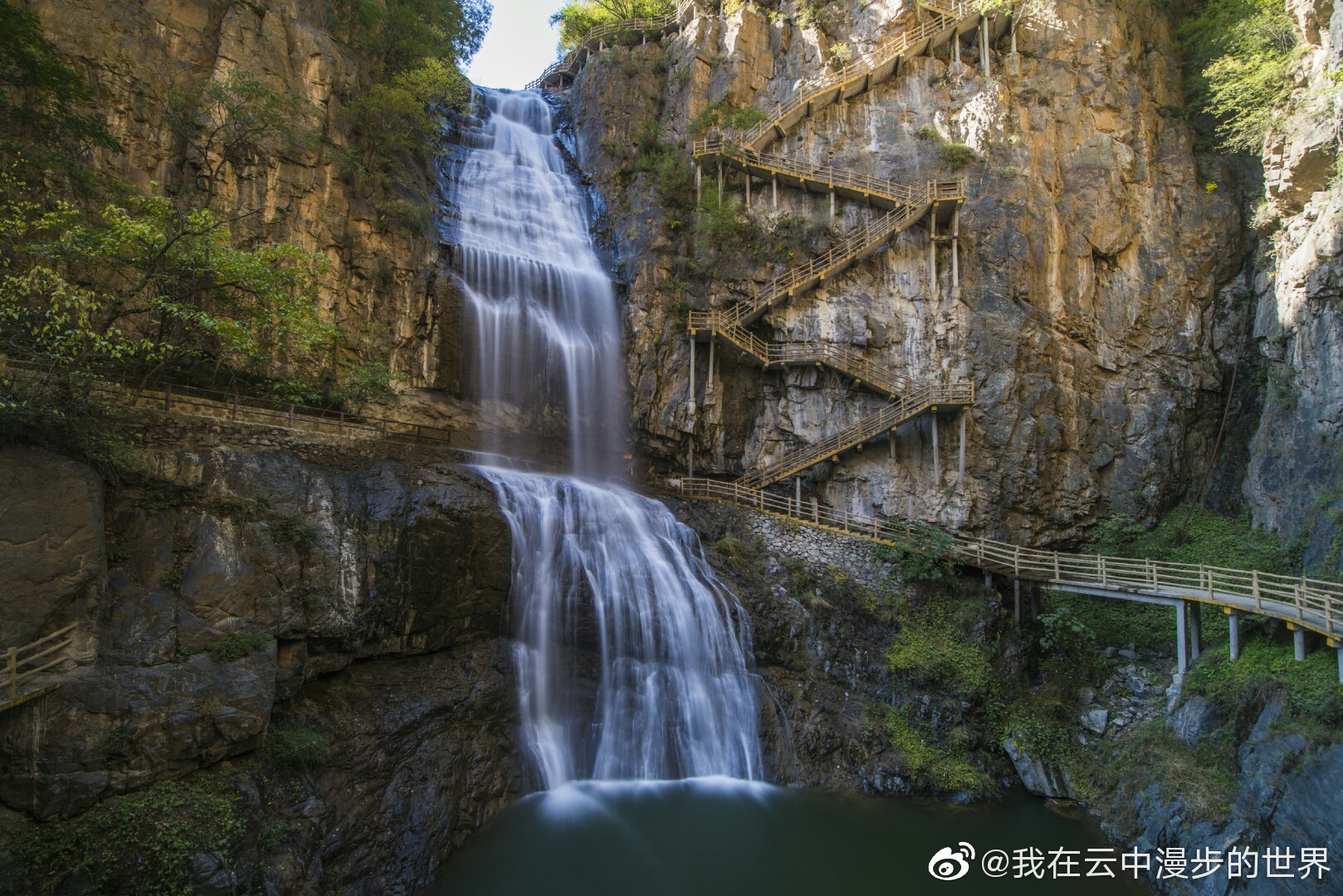 望仙大峡谷风光.望仙大峡谷位于山西省垣曲县历山镇