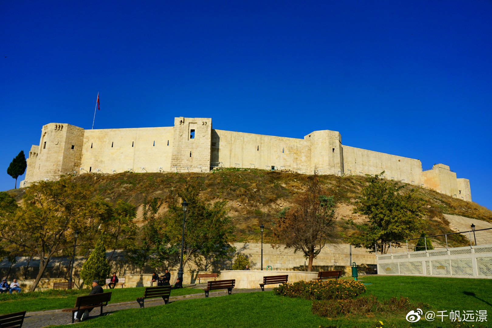 土耳其加济安泰普城市掠影土耳其南部的加济安泰普是