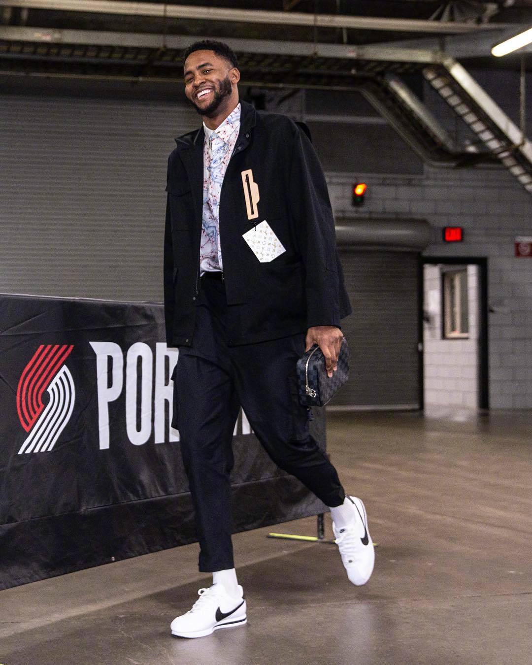 今日份的波特兰男模队!利指导今天换风格了!