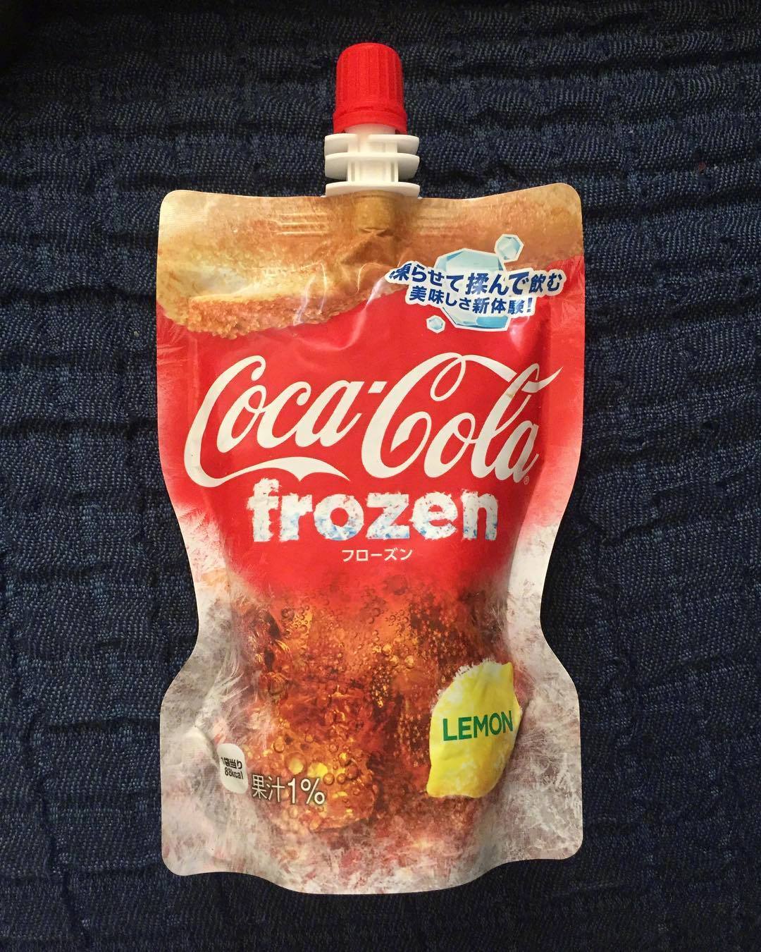 妈呀!韩国可口可乐推出"快乐肥宅冰"