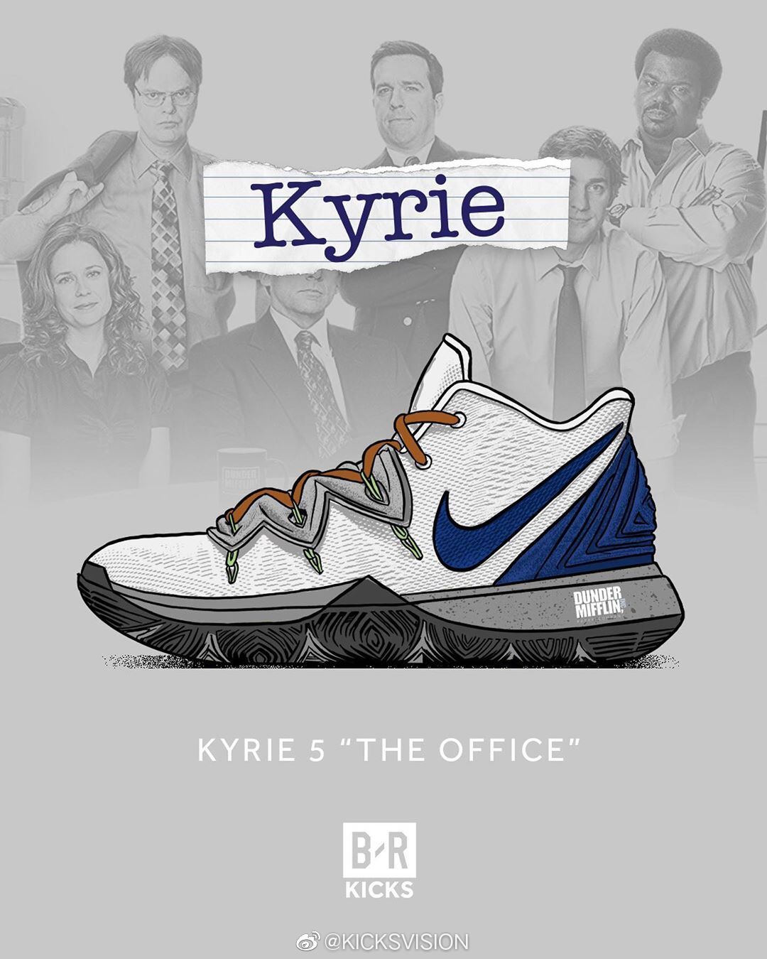 kyrie 5 the office cheap online