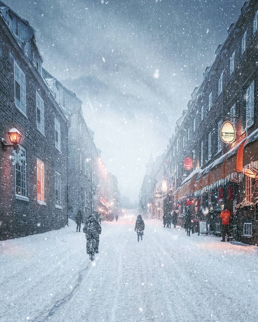 雪国之城 Emmanuel Coveney 摄影