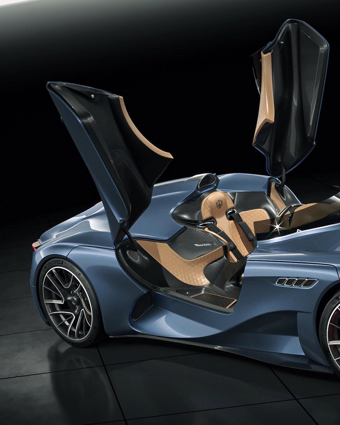 设计未来感满满的玛莎拉蒂概念车!