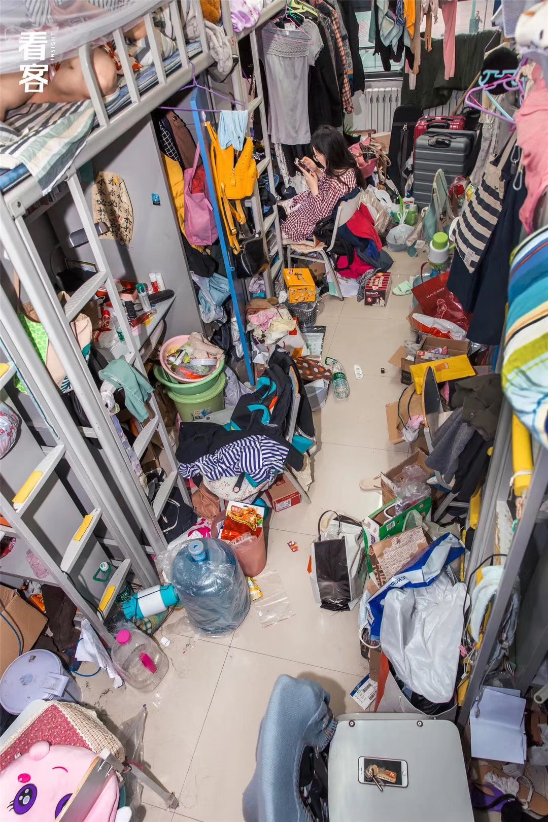 大学女生宿舍纪实摄影!图片来源:看客