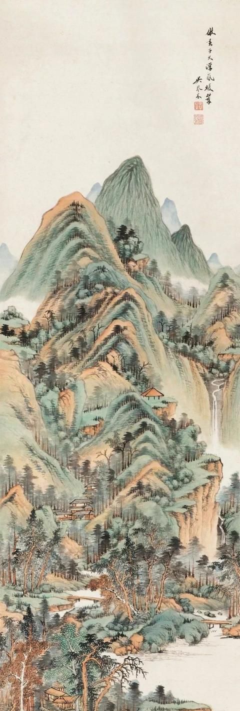 「津门网」吴琴木的传统山水画欣赏