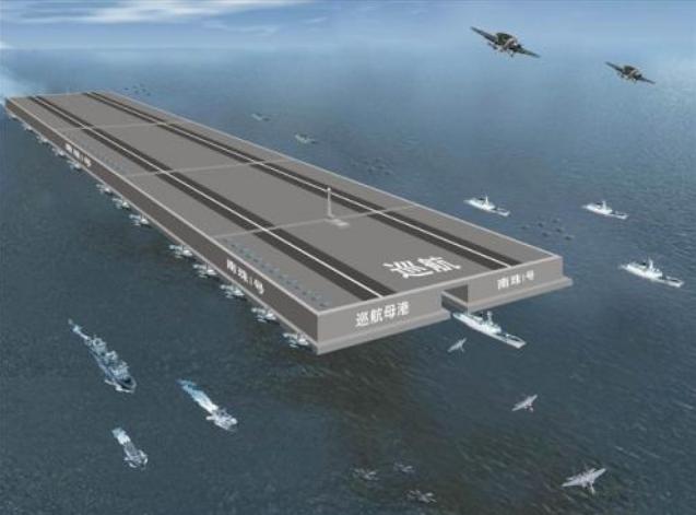 排水量50万吨!中国造一种巨无霸"超级航母"已无技术瓶颈