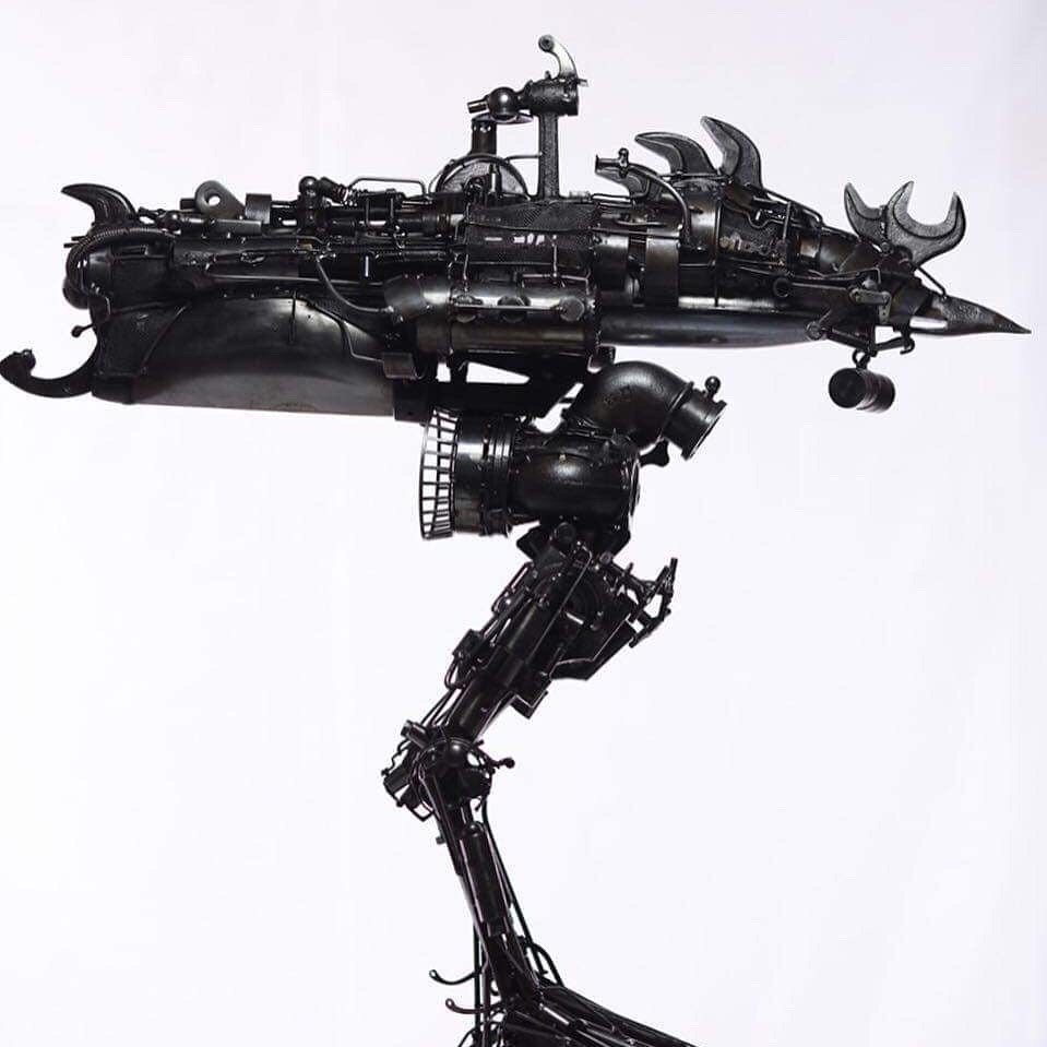 金属焊接雕塑 | 艺术家денис