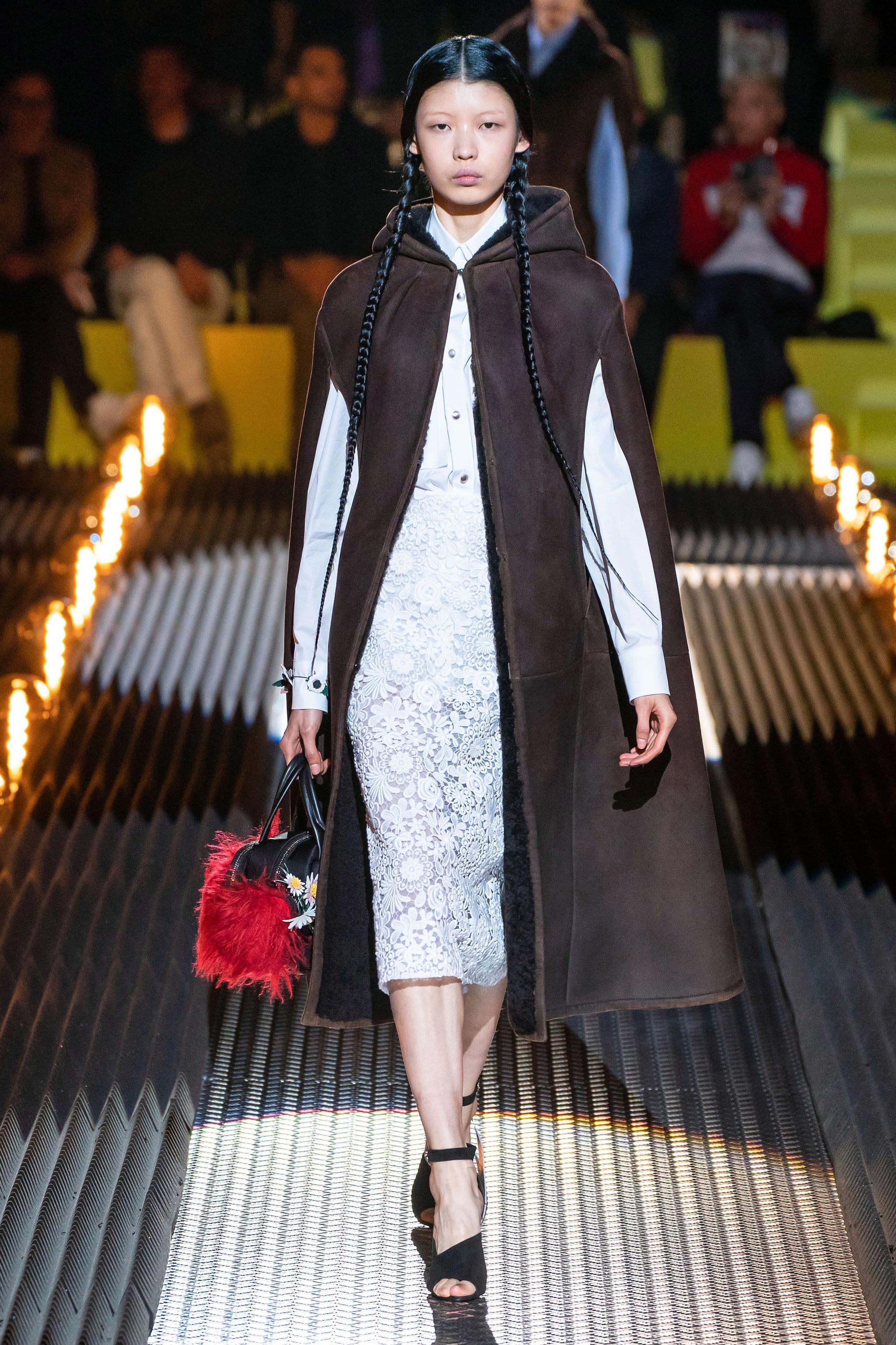 prada fall/winter 2019 | prada 19秋冬的秀场造型