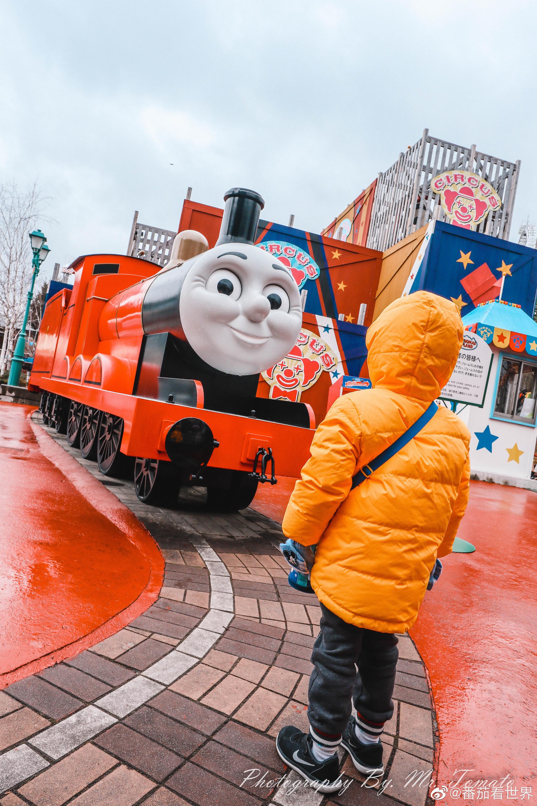 托马斯乐园位于富士急乐园里,属于富士急一个儿童区域