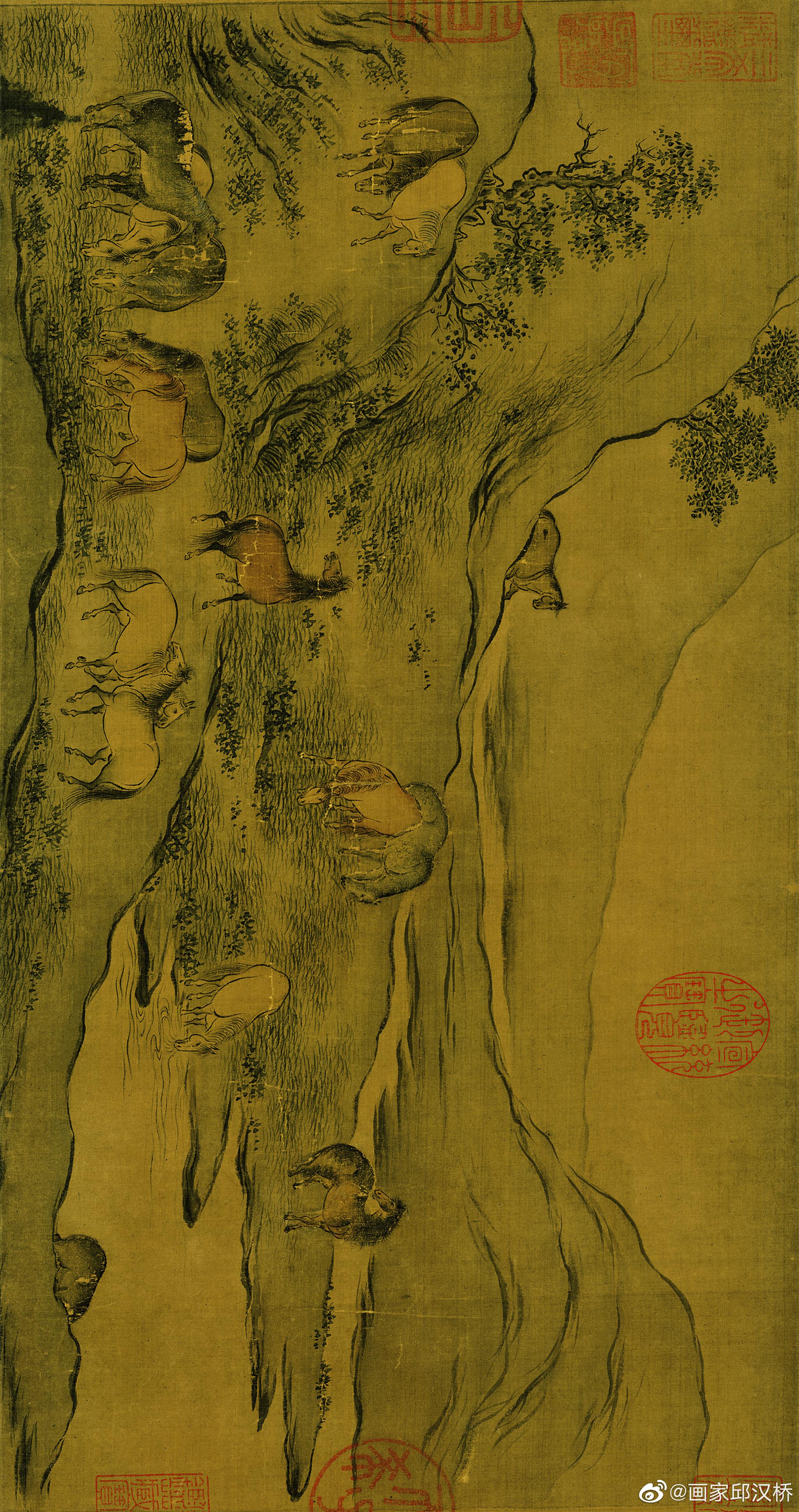 宋代马和之《鲁颂三篇图》_高清图集_新浪网