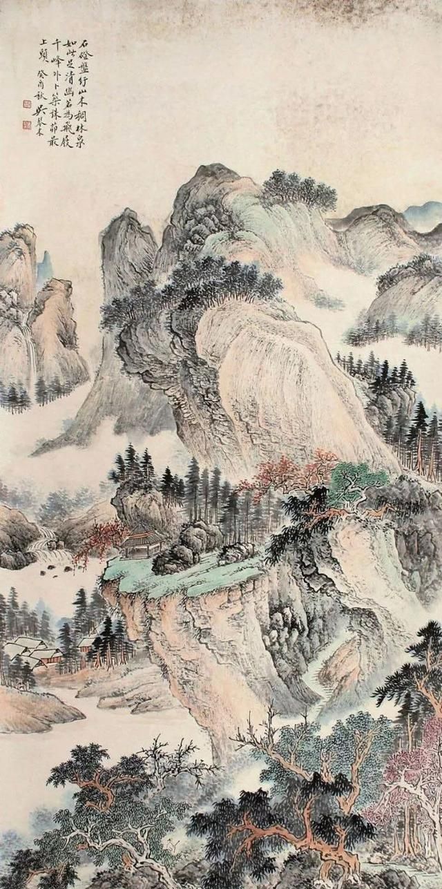 津门网吴琴木的传统山水画欣赏