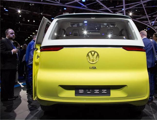 经典大众microbus回归 全新电动概念车