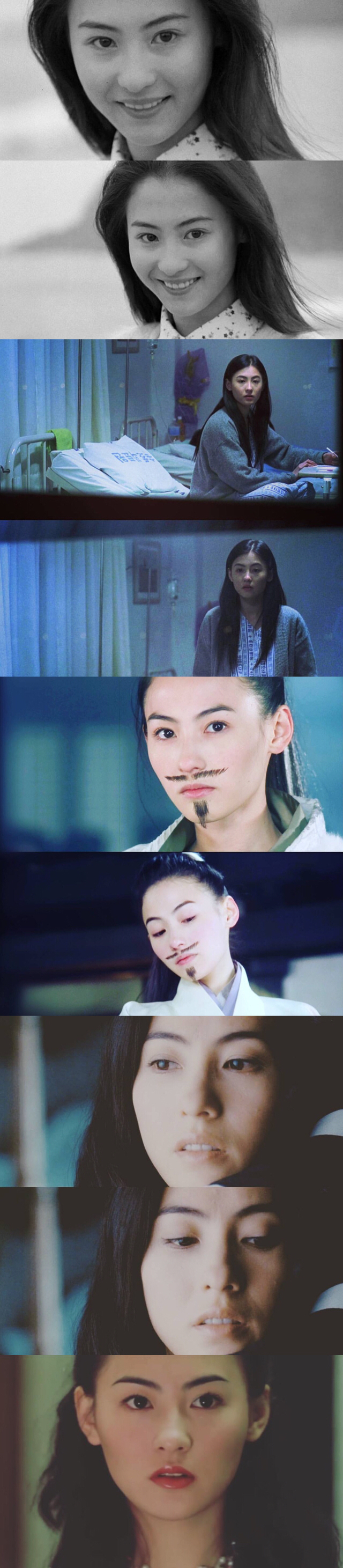 颜值鼎盛时期的 张柏芝 眉目清秀 浑然天成的五官 干净舒服的颜 真的|张柏芝|五官|美极_新浪新闻