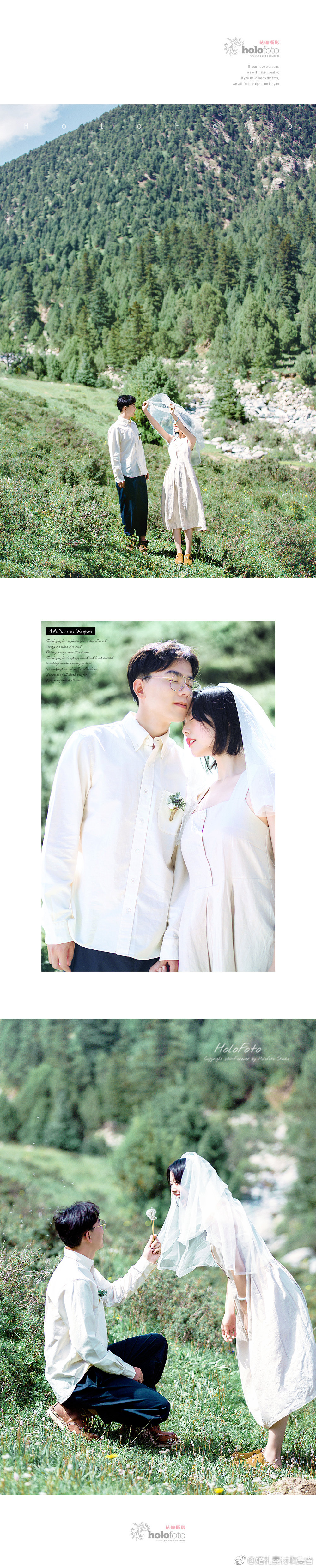 7 8月的青海不冷不热 阳光明媚 有青青草地 朵朵白云