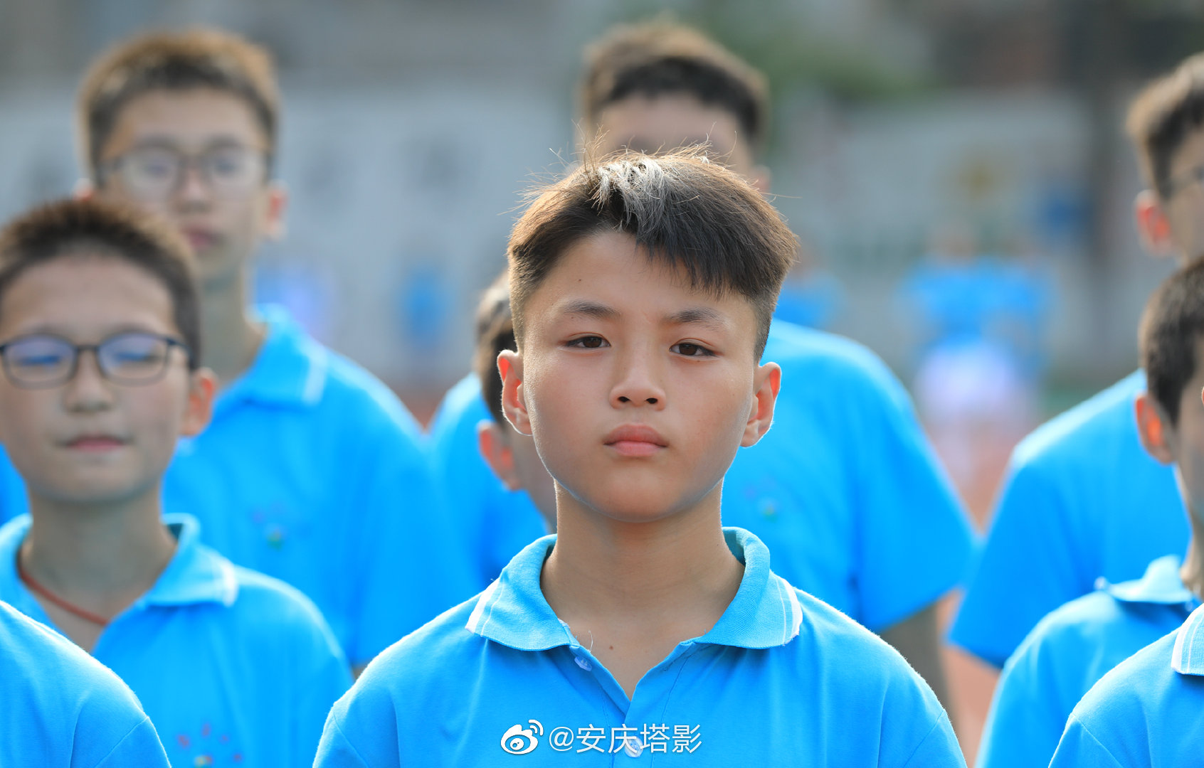 今年9月2日开学日,在安徽省安庆市