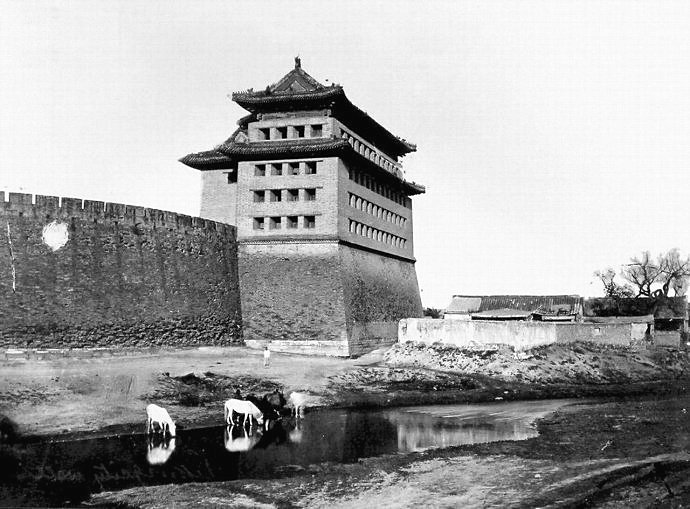 老照片老北京城门之宣武门