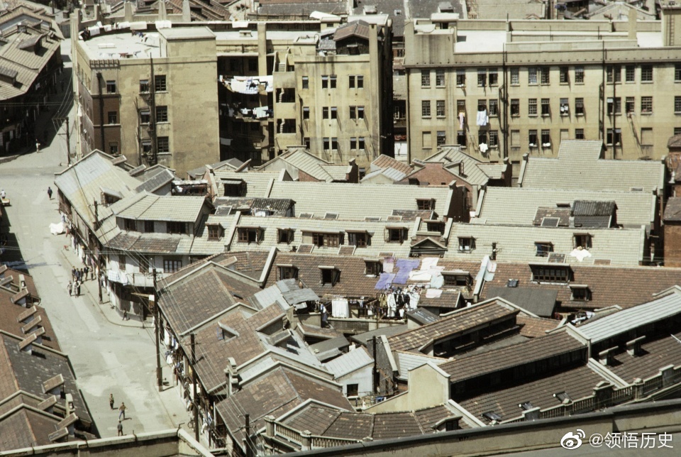1975年上海的屋顶