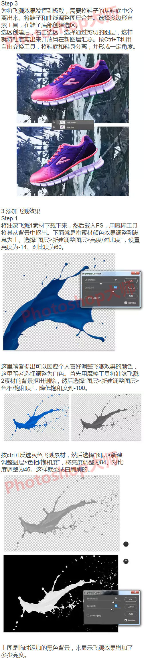 本篇教你如何巧用设计制作一个酷炫的创意油墨泼溅效果海报