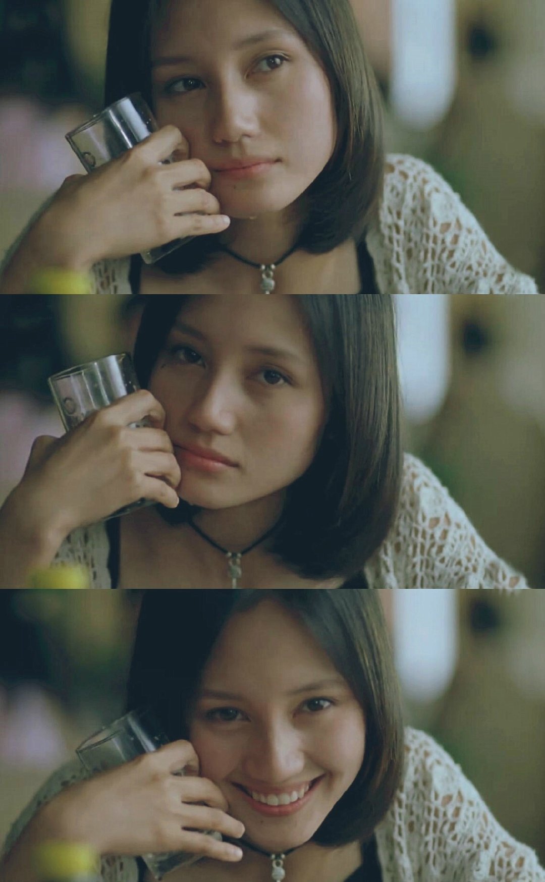 《蓝色爱情》中的22岁袁泉,太美