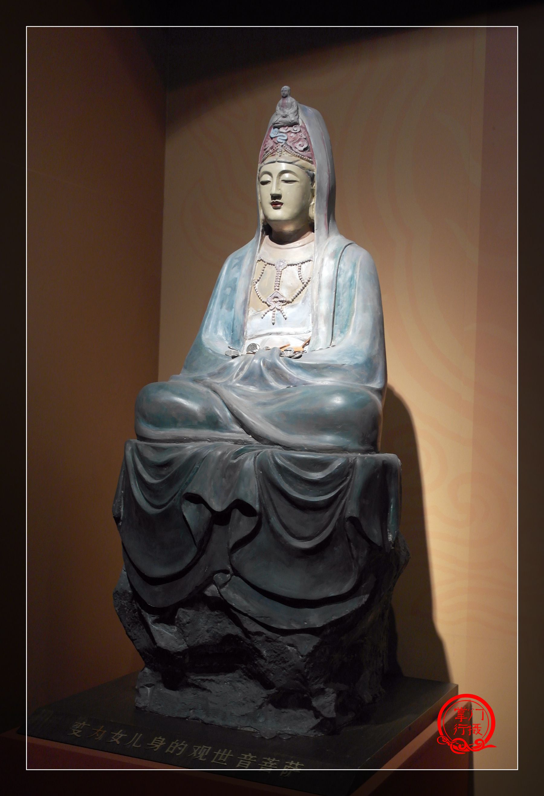 我在江苏寺庙看到了泗州大圣的真身舍利