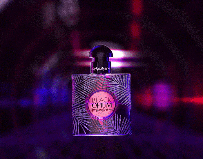 ysl 黑鸦片香水2019夏季限定瓶black opium exotic illusion