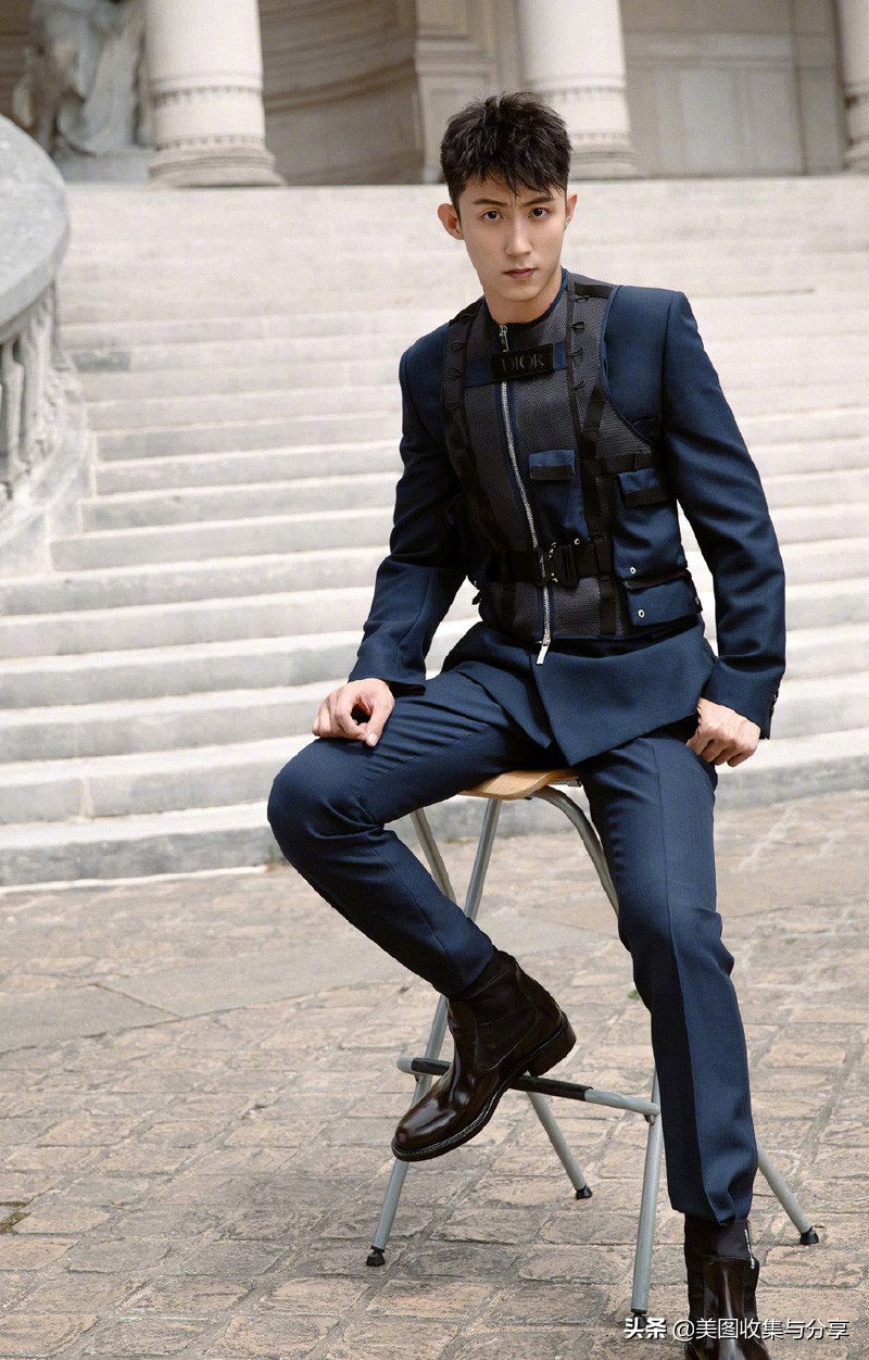 黄景瑜男装造型系列,散发成熟魅力,帅气有型