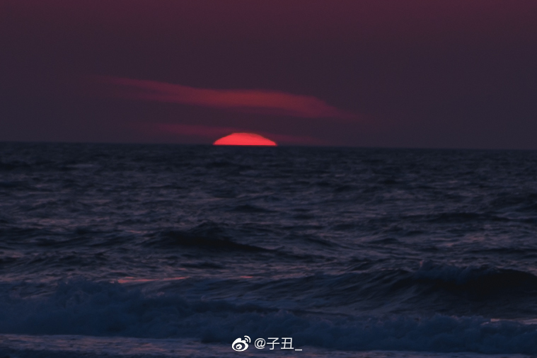 夕阳海风🌿@Lovely小雀斑-|雀斑|海风|夕阳_新浪新闻