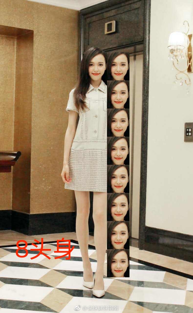 刚刚的是男明星,下一波是女明星,我感觉女明星似乎是不是头小,头身比