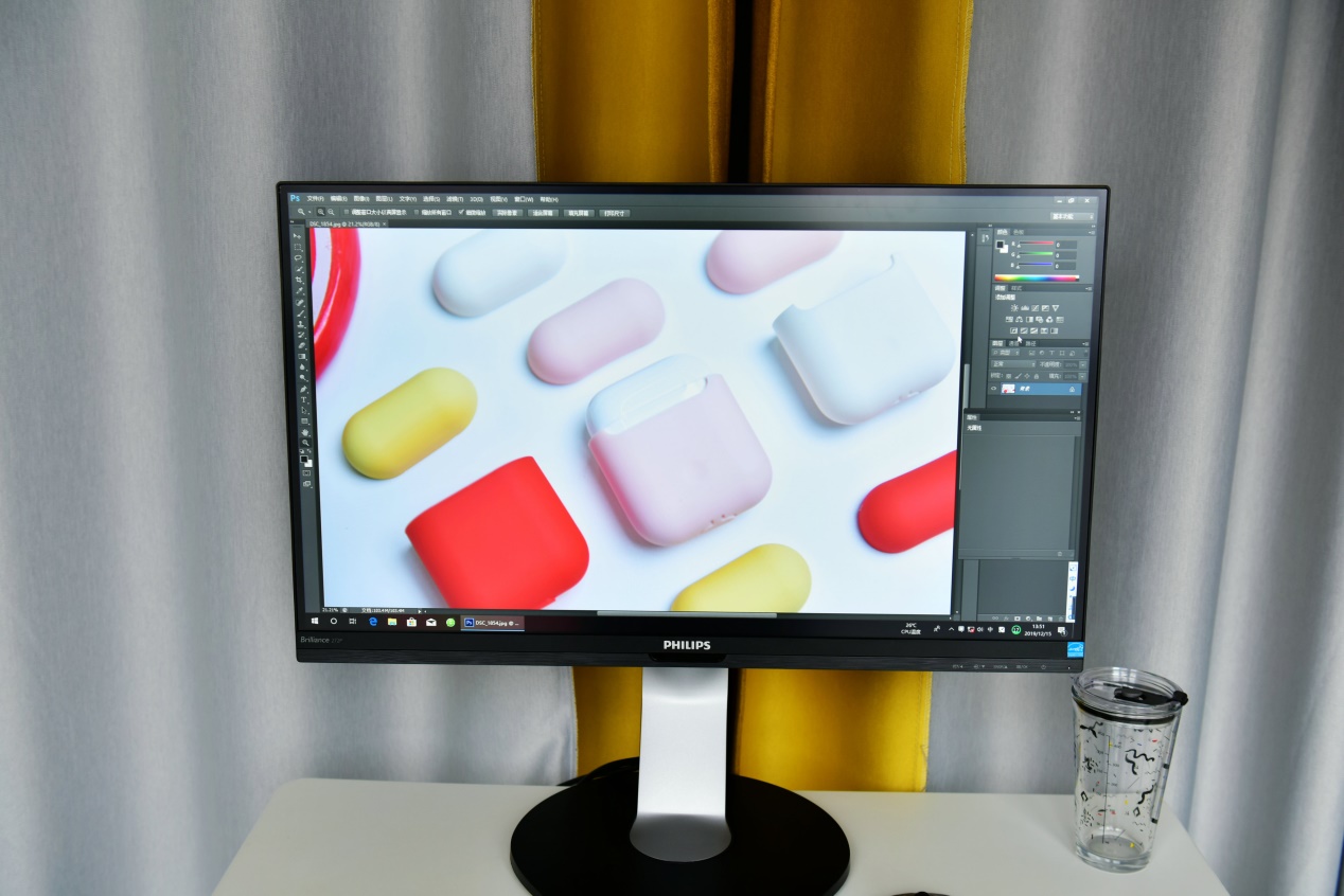低蓝光飞利浦27寸显示器体验评测:10.7亿色搭配IPS的4K加持!