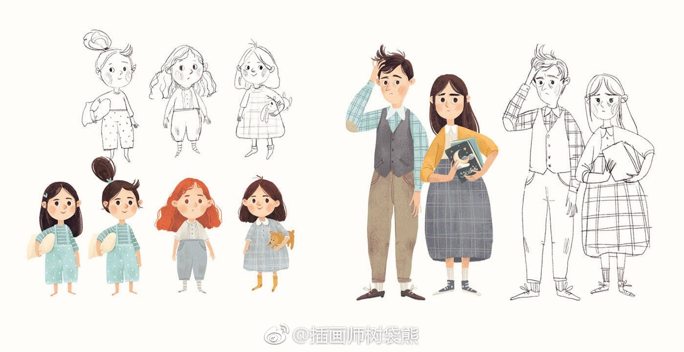 俄罗斯莫斯科插画师 margarita kukhtina《小绵羊摇篮曲》童书绘本插