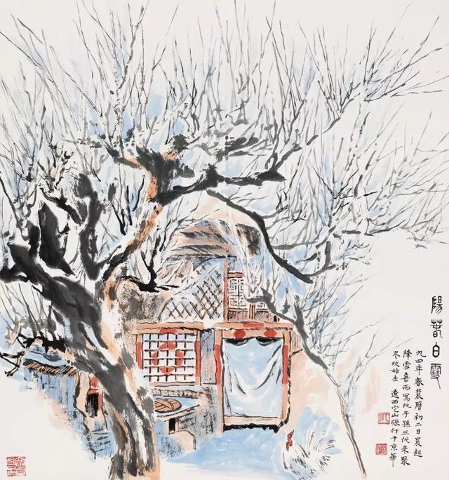 為何張仃善畫雪,李可染善畫雨