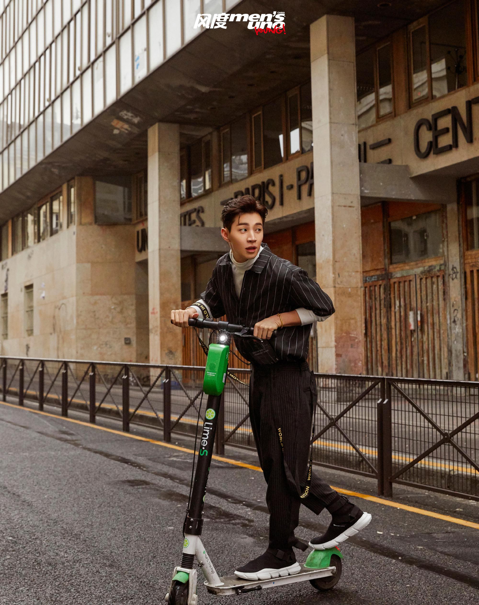 《风度mens uno young!》3月@刘宪华henry-lau 街拍大片