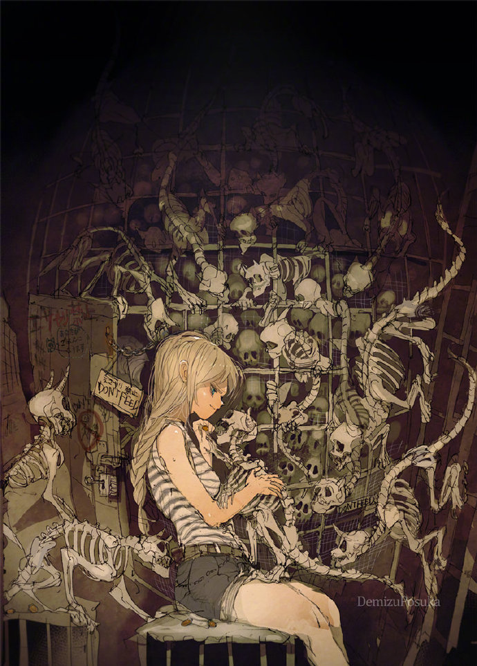 日本插画艺术家 demizu posuka