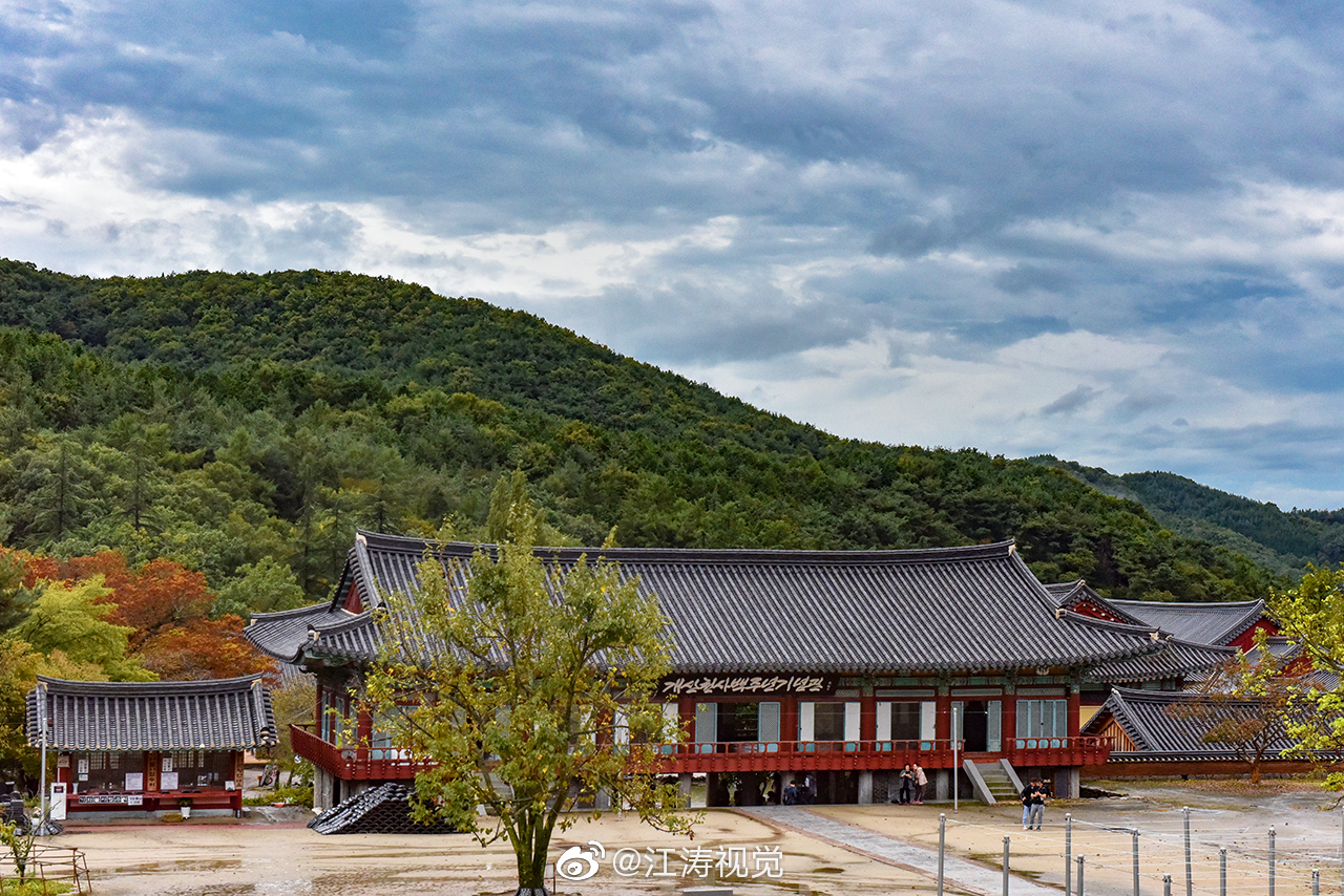 国庆假期到第一站来到全罗北道金堤市的金山寺