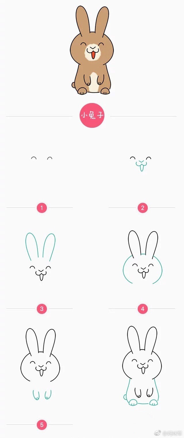 hold住|简笔画|小动物|宝宝_新浪新闻
