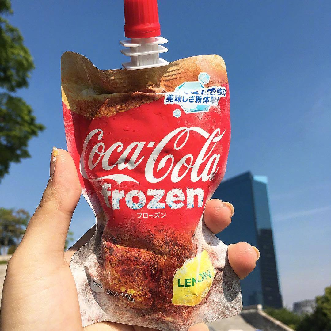 妈呀!韩国可口可乐推出"快乐肥宅冰"