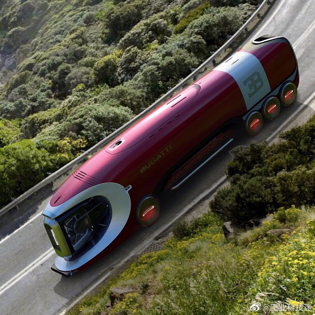 布加迪超级卡车( by prathyush),这要运输什么才能赚钱?