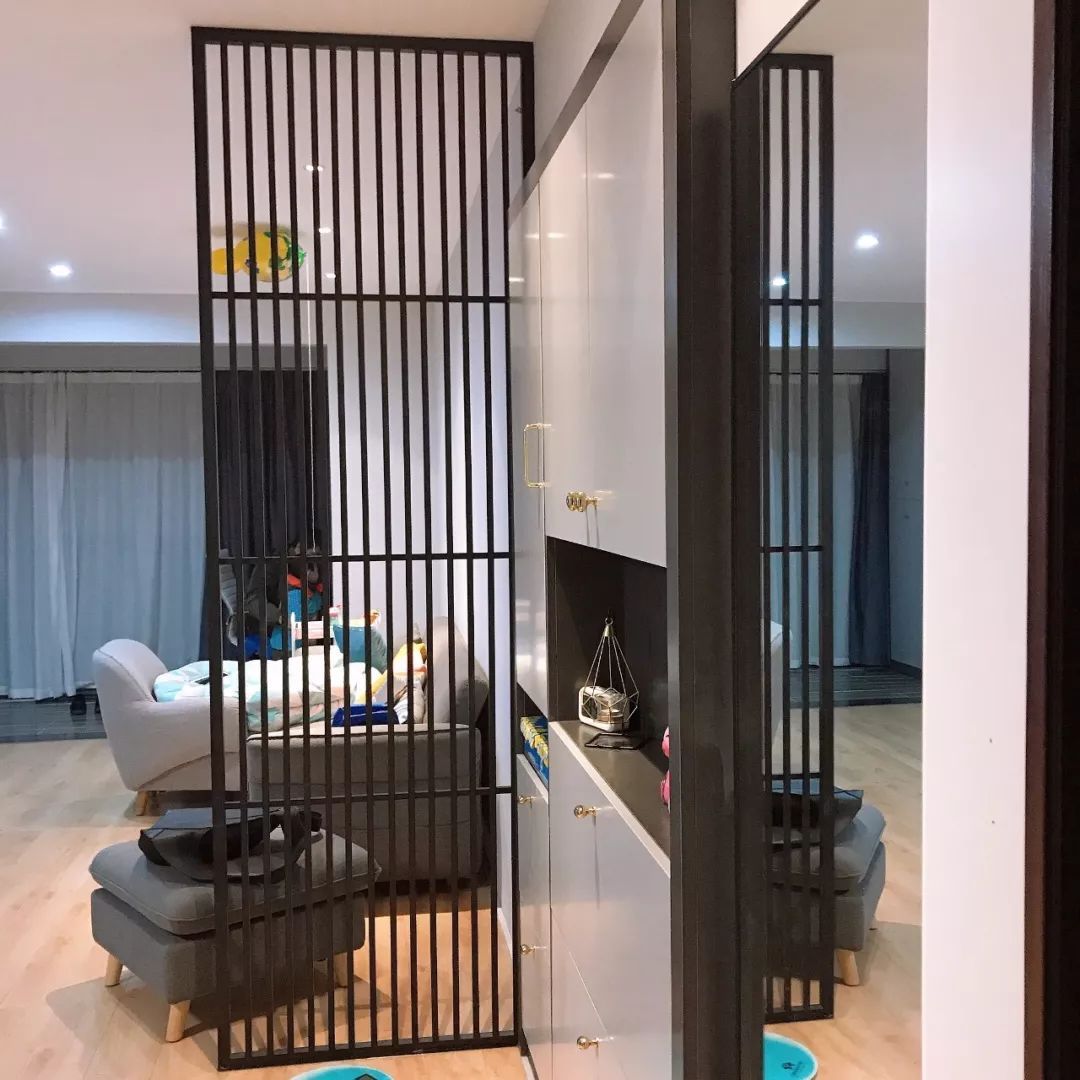 打造玄关,屏风隔断是空间规划小能手,好看又实用