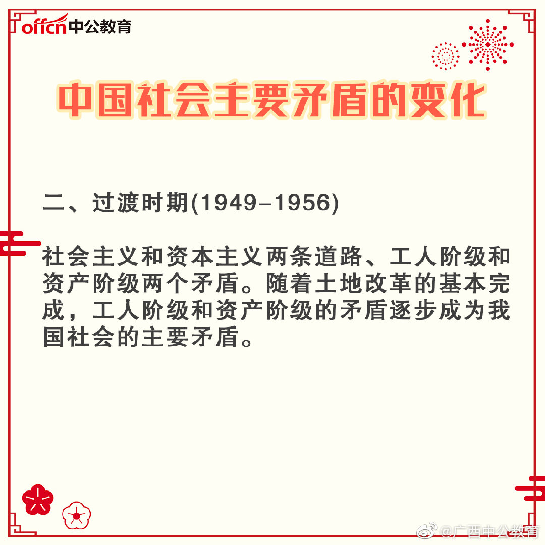 行测常识:我国社会主要矛盾的变化