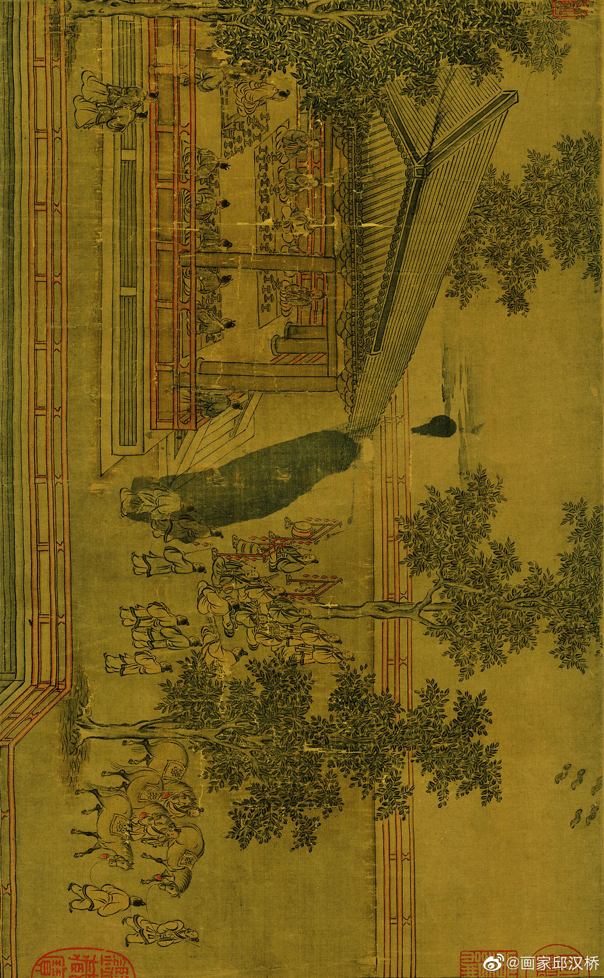 宋代马和之《鲁颂三篇图》_高清图集_新浪网