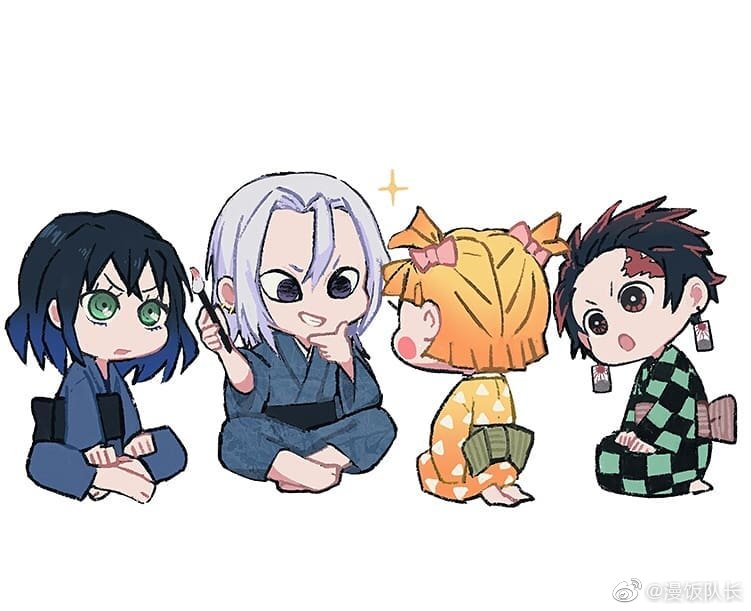 鬼灭之刃q版图,快来pick你的小可爱