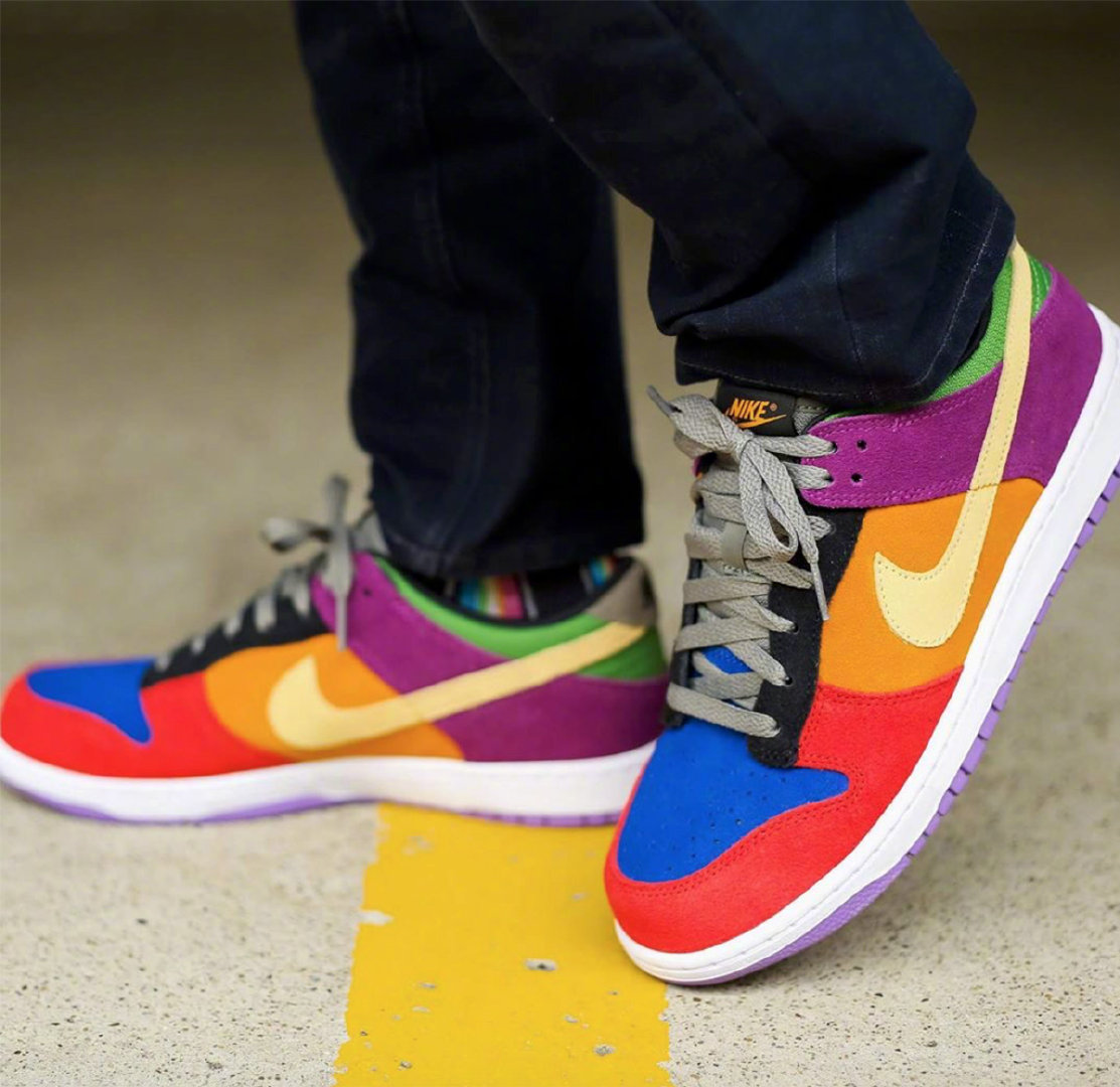 nike dunk low "viotech",这是该鞋款的第二次复刻_高清图集_新浪网