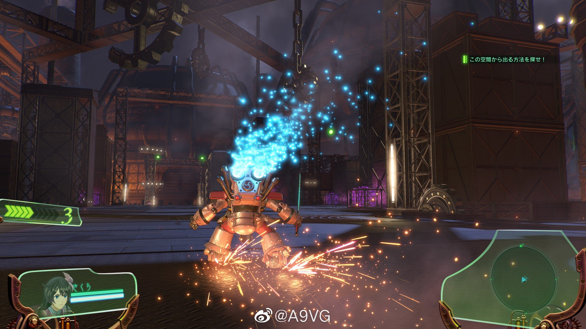 ps4《新樱花大战》公开一组高清游戏截图,主要展示游戏的战斗部分
